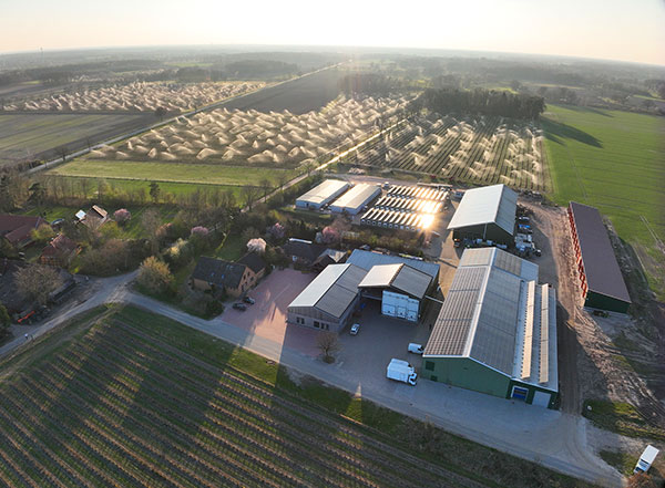 Hof Soltau aus der Luft